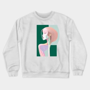 My Robot Girlfriend 10 Crewneck Sweatshirt